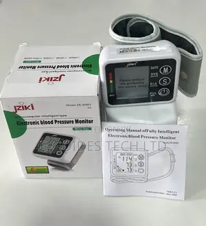 Jziki Electronic Wrist Blood Pressure Monitor Zk-W863ya