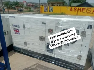 Power Redundant 50kva Silent Diesel Generator