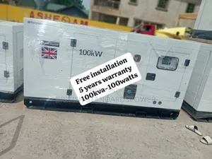 High-Powered Capacity 100kva Silent Diesel Generator