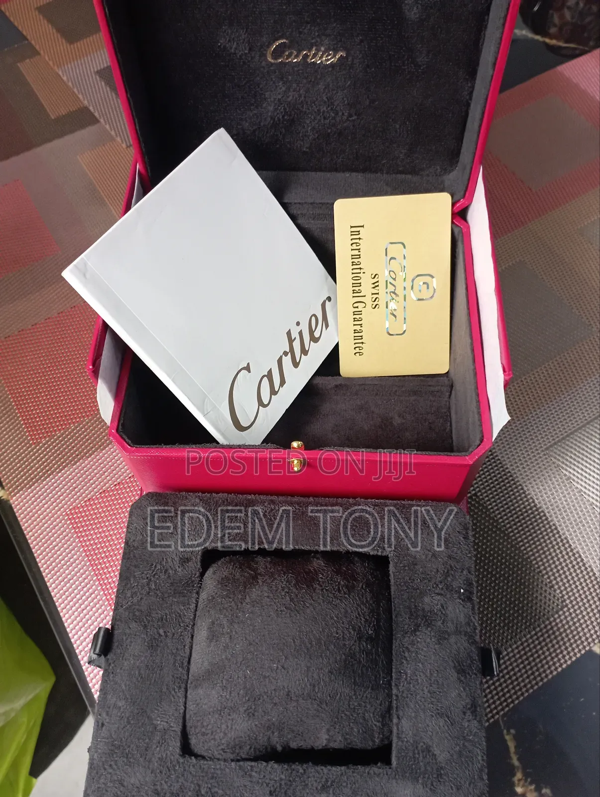 Cartier Empty Watch Case