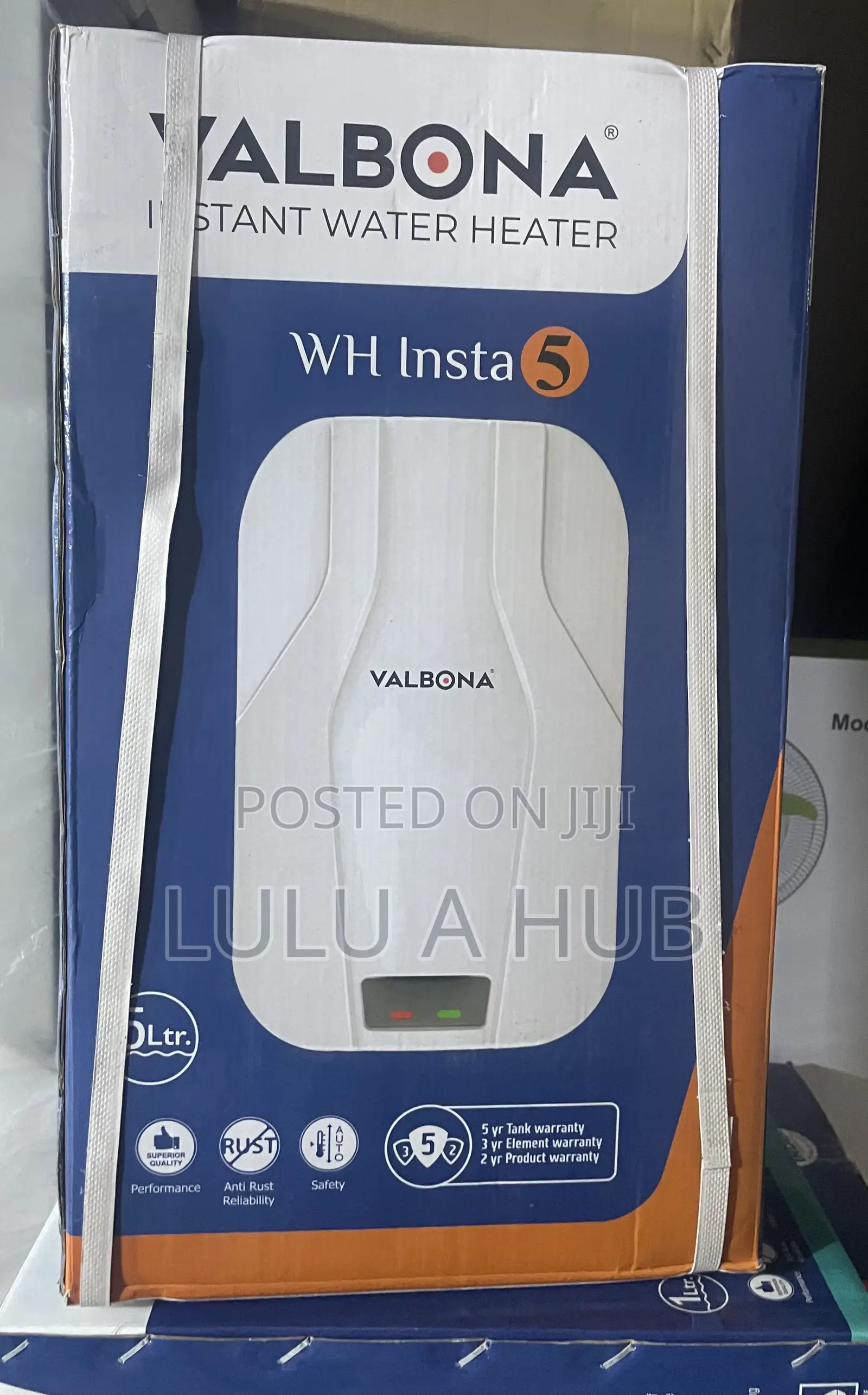 Valbona Instant Water Heater 5ltrs
