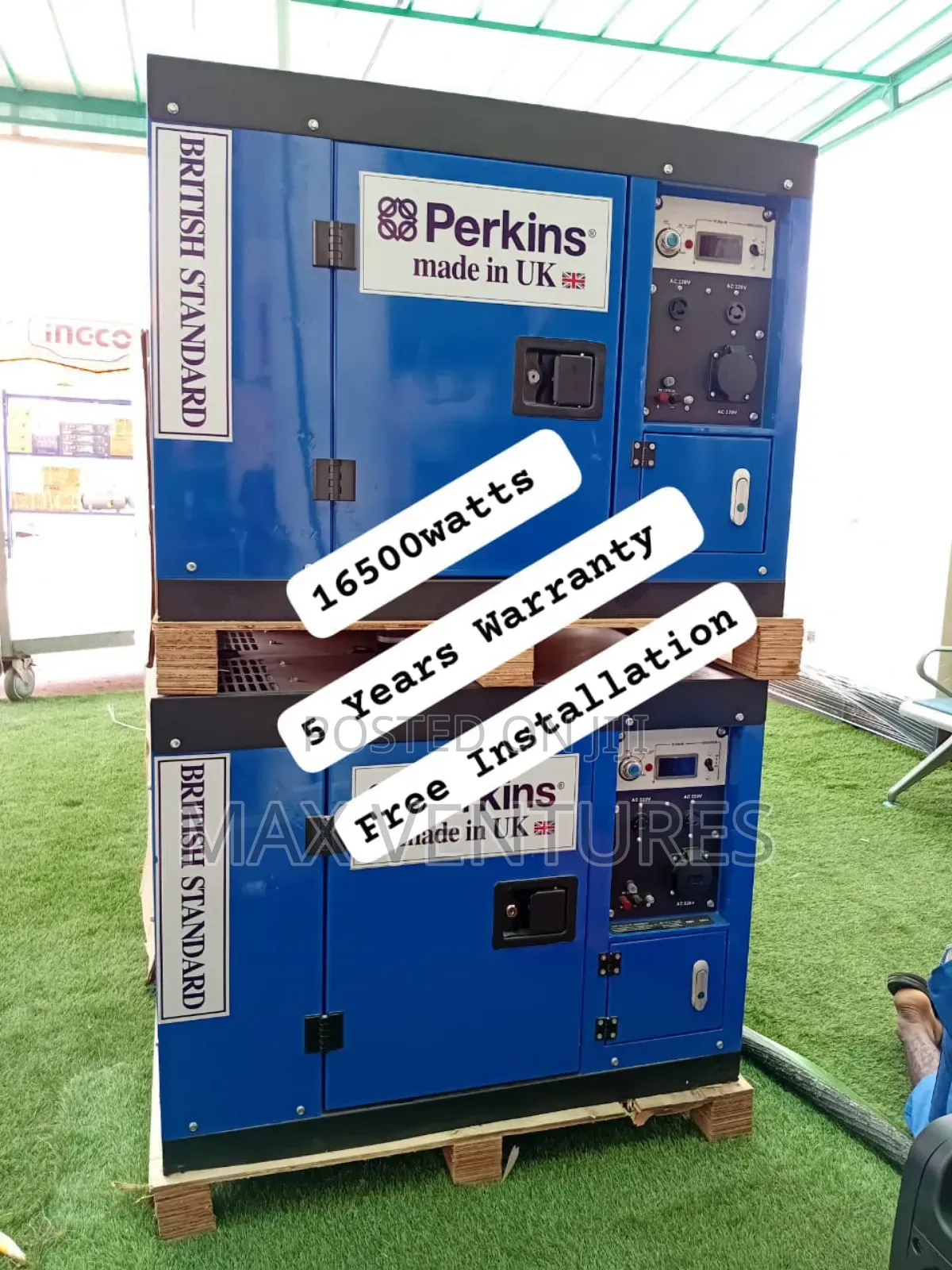 15kva Diesel Perkins New Blue Power Up Butter Cup