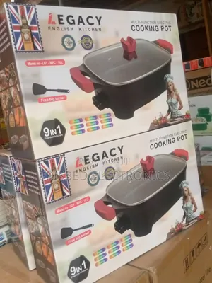 Legacy Durable 9n1 Electric Cooking Pot 10 Litres