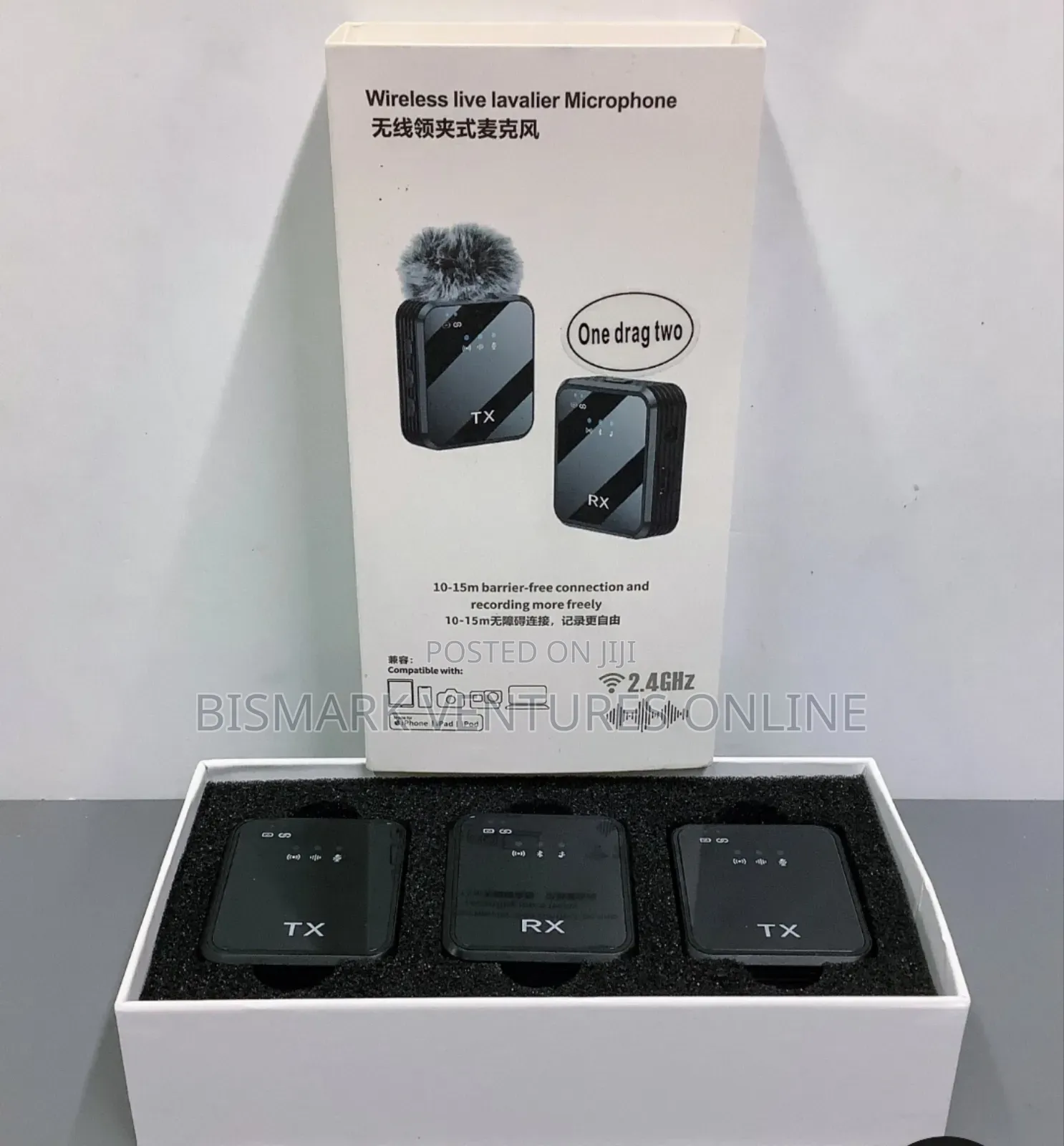30meters Wireless Lavalier Microphone