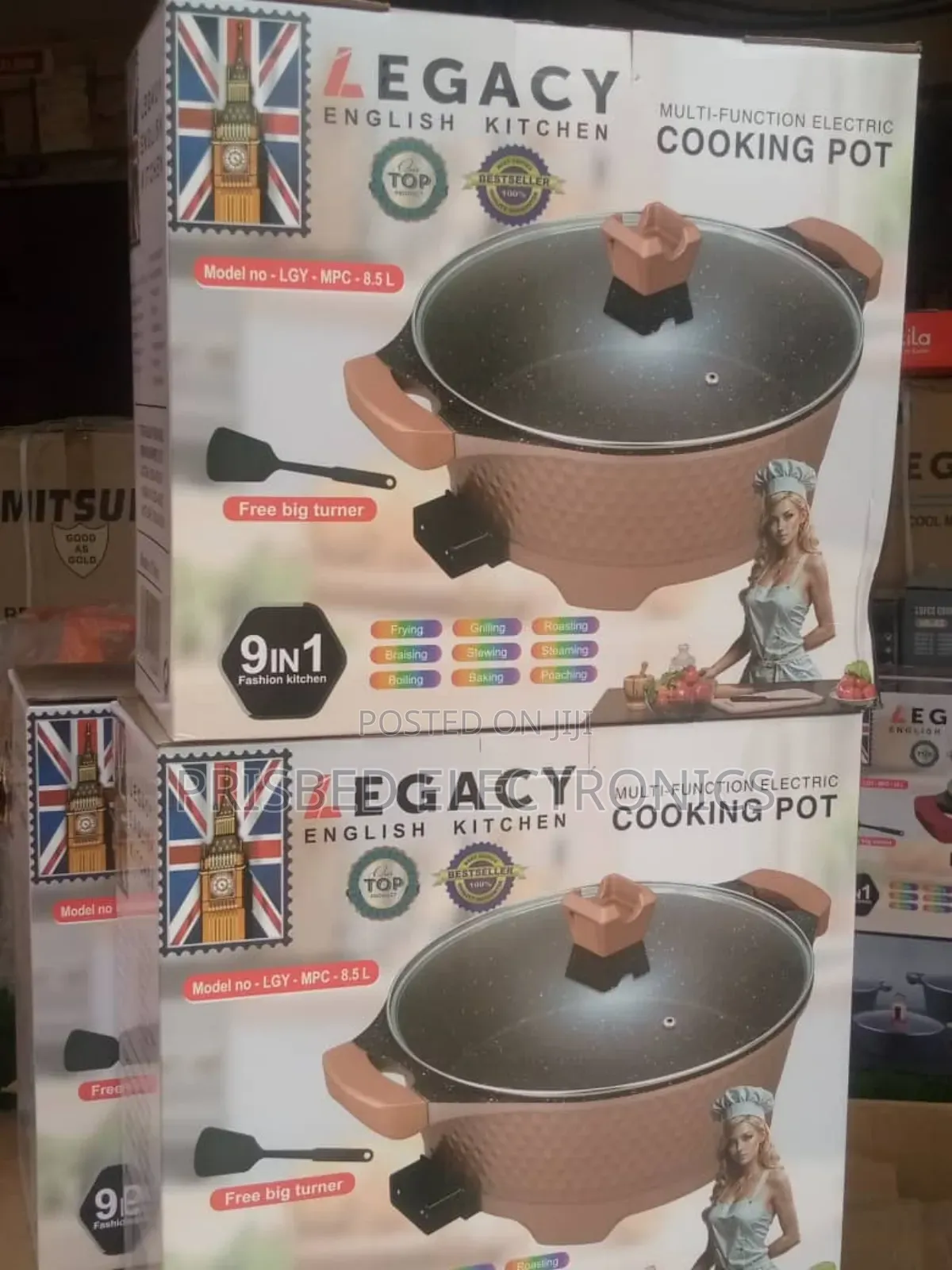 Legacy Durable 9n1 Electric Cooking Pot 8.5 Litres
