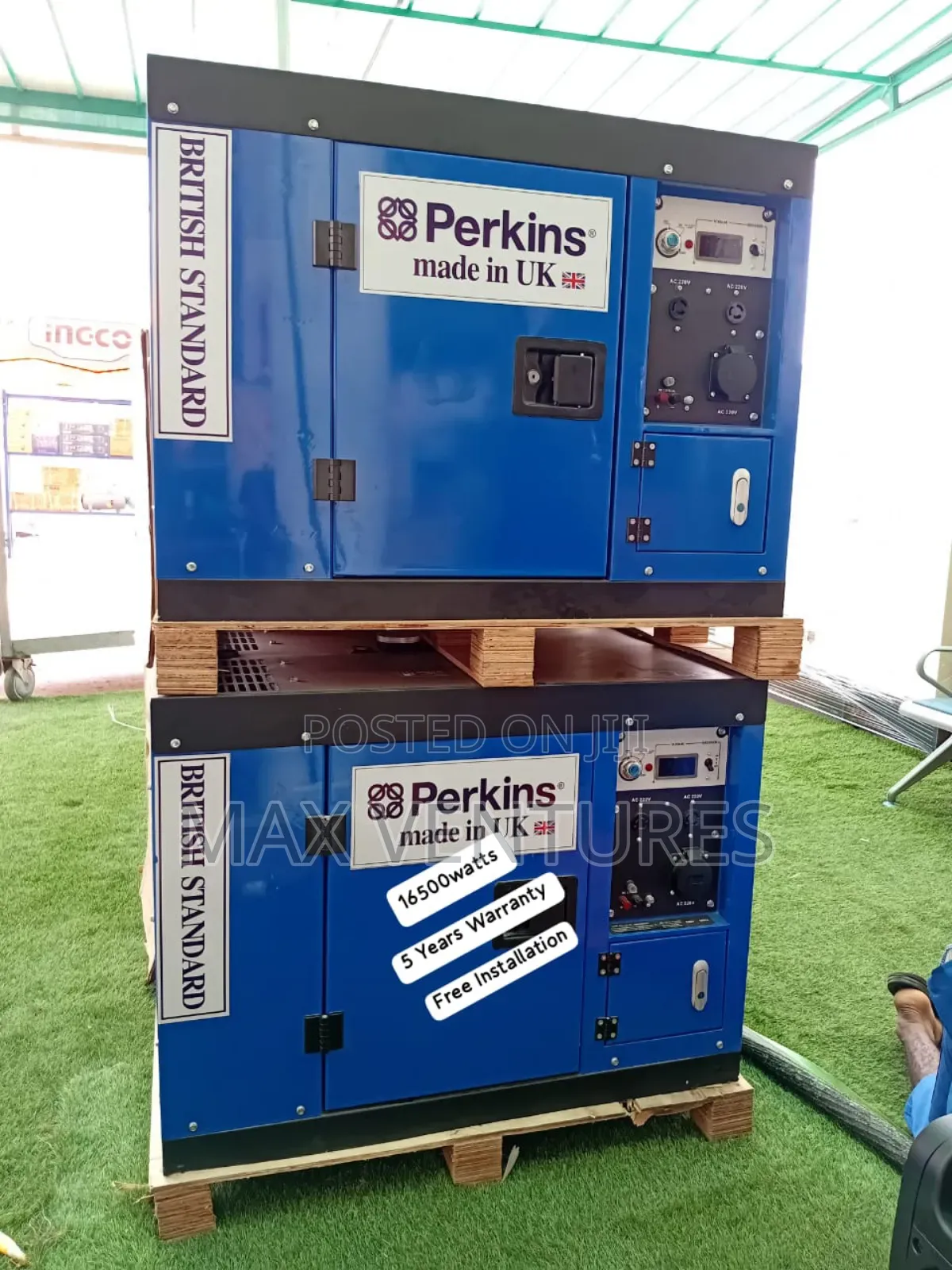 Honda 15kva Diesel Perkins Generator Blue Power to Amaze