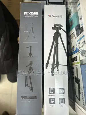 Heavy Duty Tripod Stand Wt 3560 For Phone And Camera