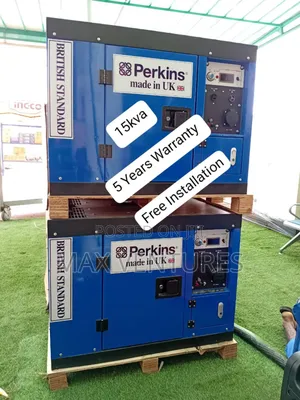 Perkins 15kva Diesel Gen Blue Don't Get Left in the Dark