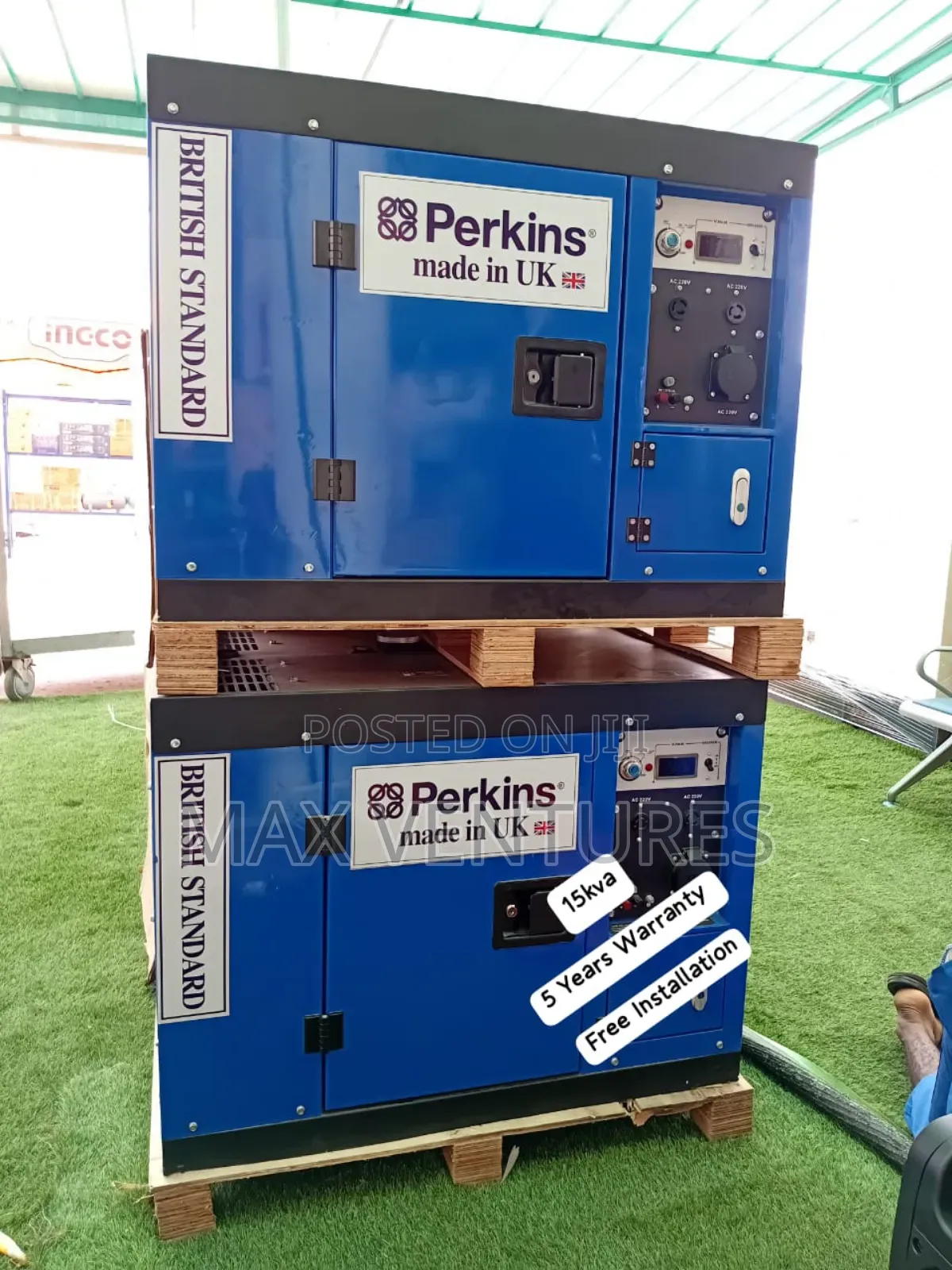 Perkins 15kva Generator for the Win Strong Power Backup