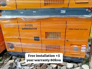 Finest Power Source 80kva Perkins Diesel Generator 70000watt