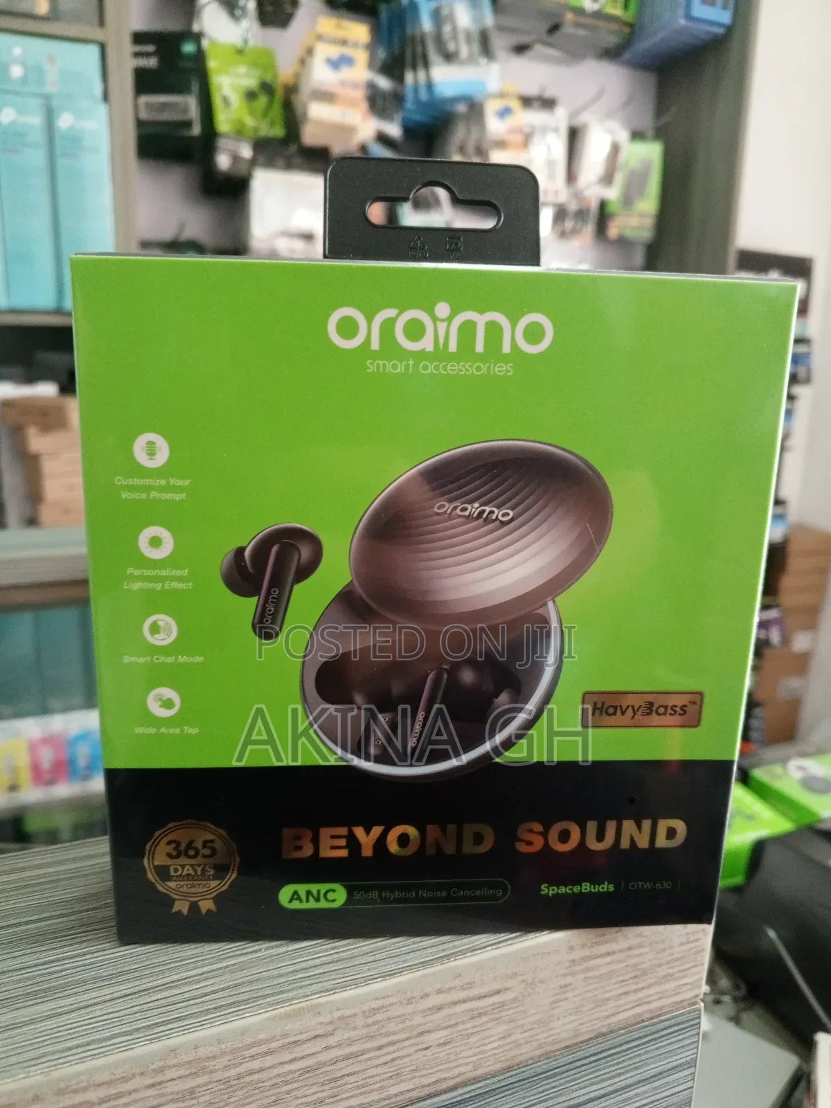 Oraimo Spacebuds Hybrid Anc True Wireless Earbuds Otw-630