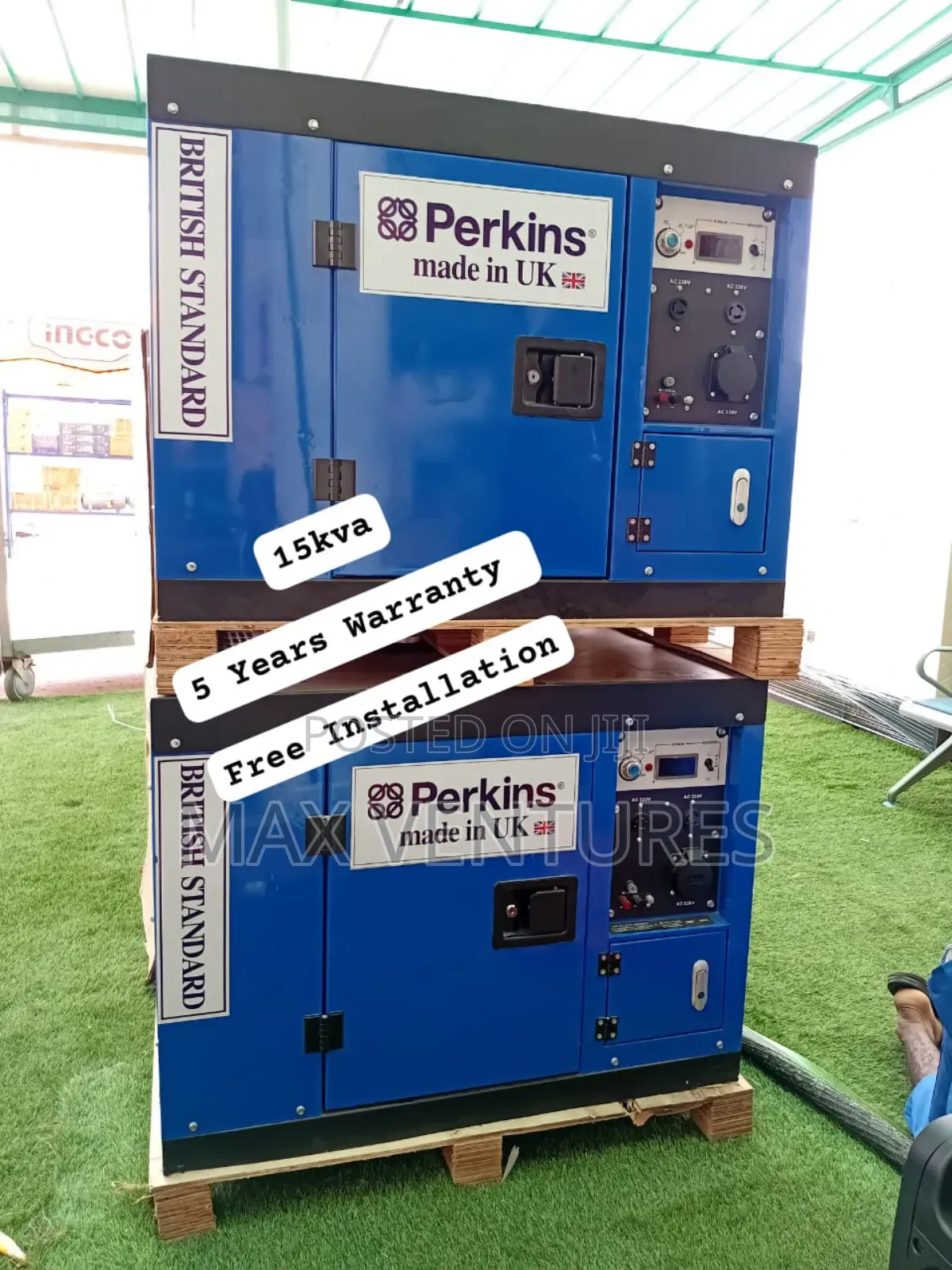 Perkins 15kva Diesel Blue Powering Your Adventures