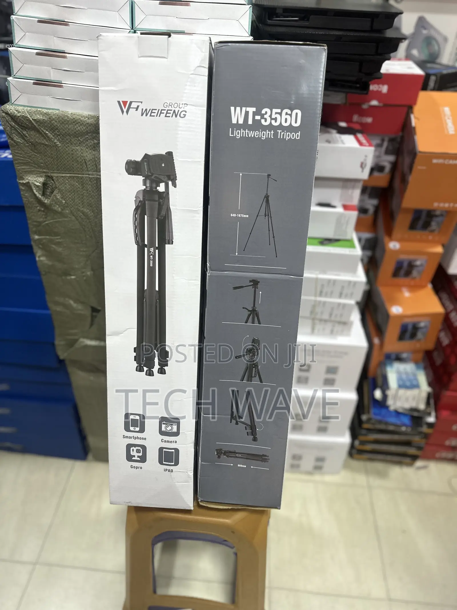 Wt 3560 Tripod Stand for Camera and Phones