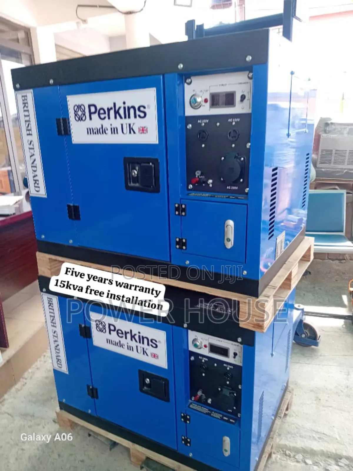 Automation System 15kva 16500watts Diesel Perkins