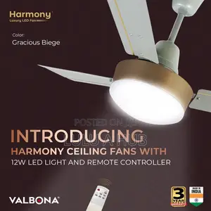 Valbona Harmony Luxury Led Ceiling Fan