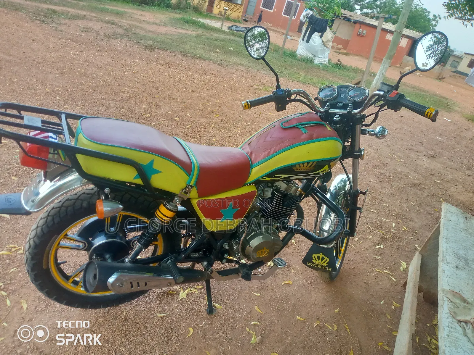 Royal Motorcycle 2024 Black