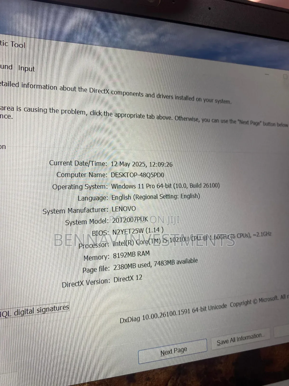 Laptop Lenovo ThinkPad X13 Gen 2 8GB Intel Core i5 SSD 256GB