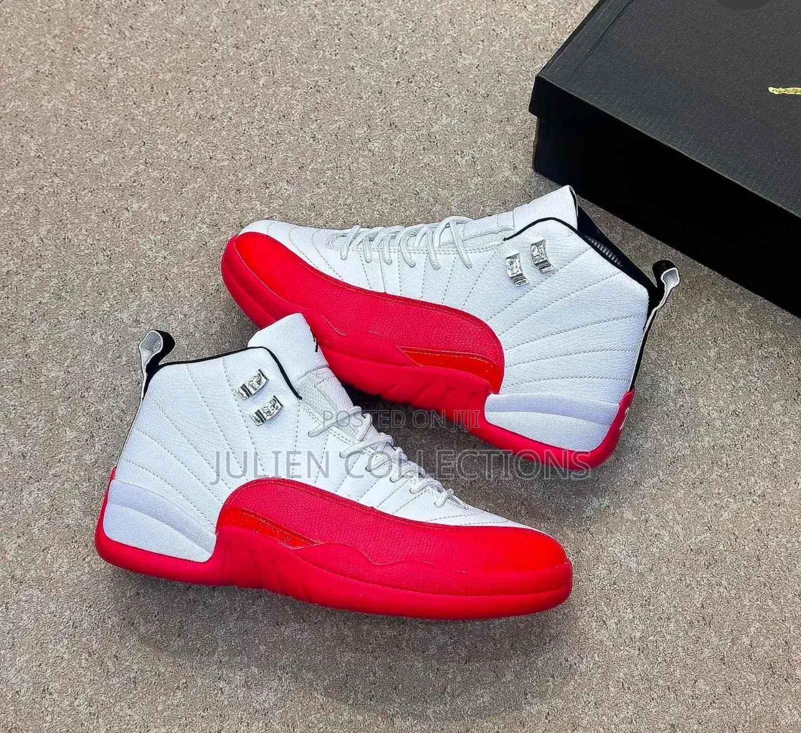 Jordan Retro 12 Jump Man Red and White