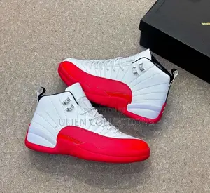 Jordan Retro 12 Jump Man Red and White