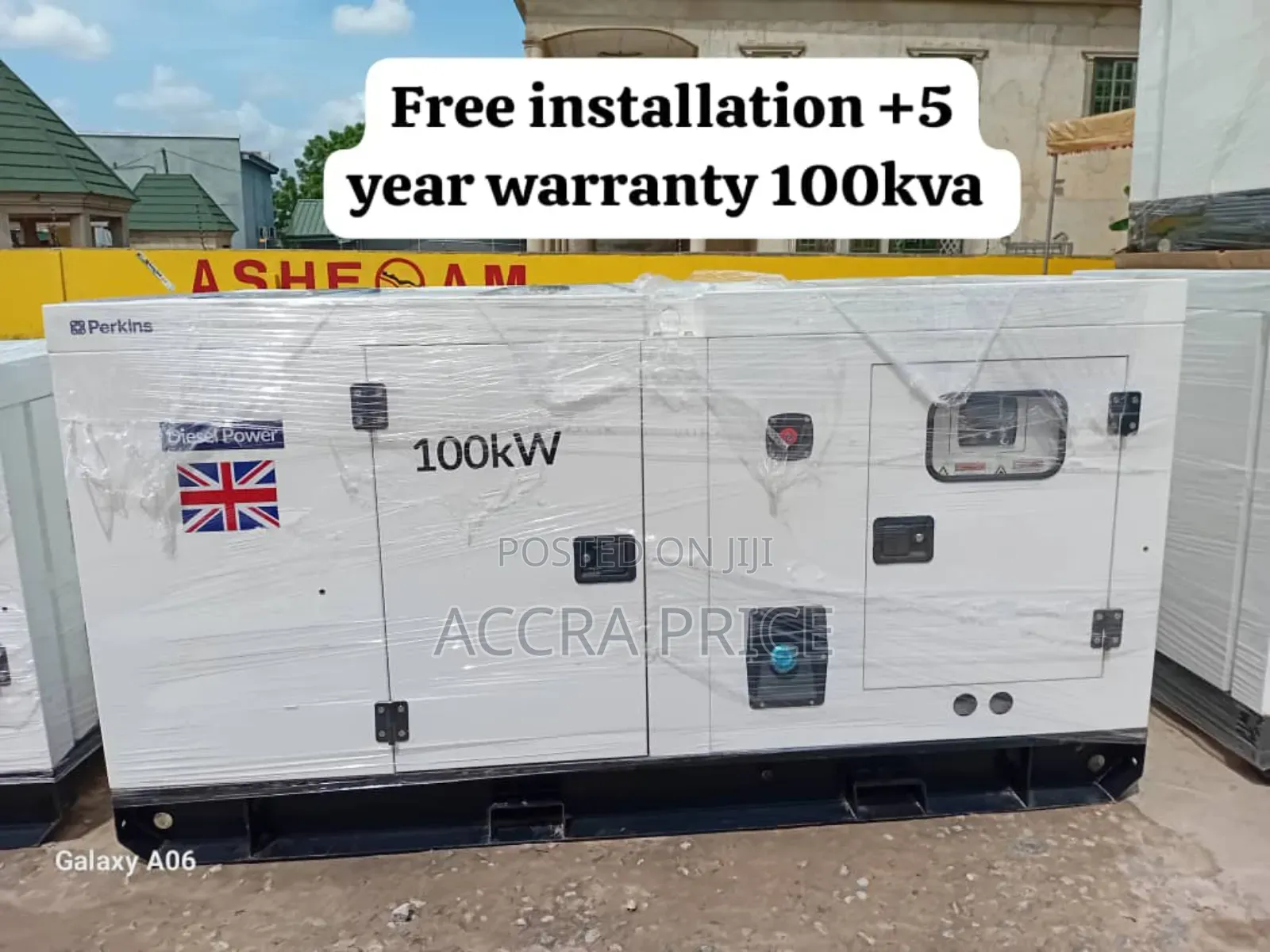 Unmatched Perkins Generator 100kva Diesel Perkins Genset Uk