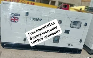 First Rate 100kva Silent Diesel Generator