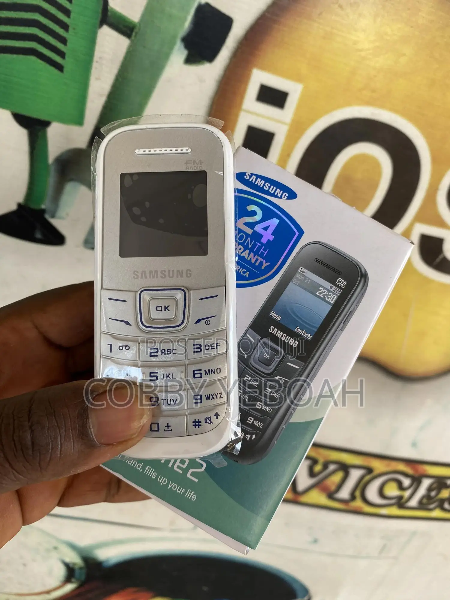 New Samsung GT-E1080 White