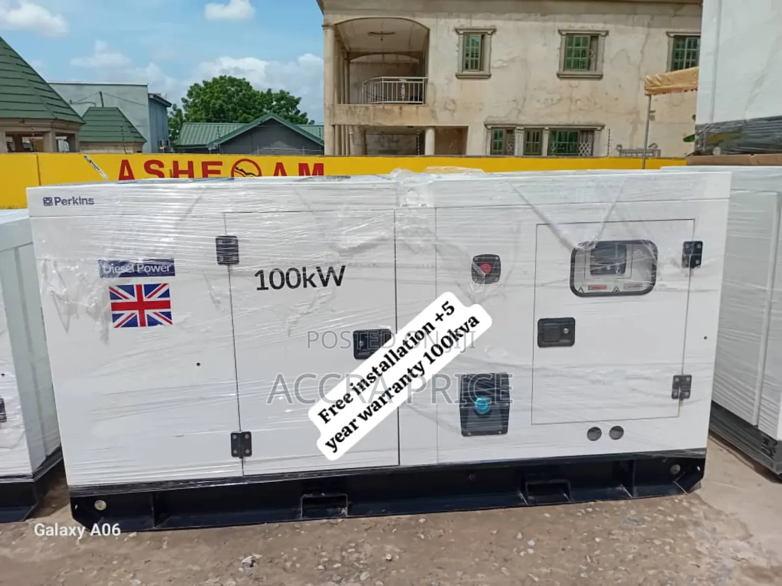 Unparallel 100kva Perkins Diesel Generator 100kva Generator