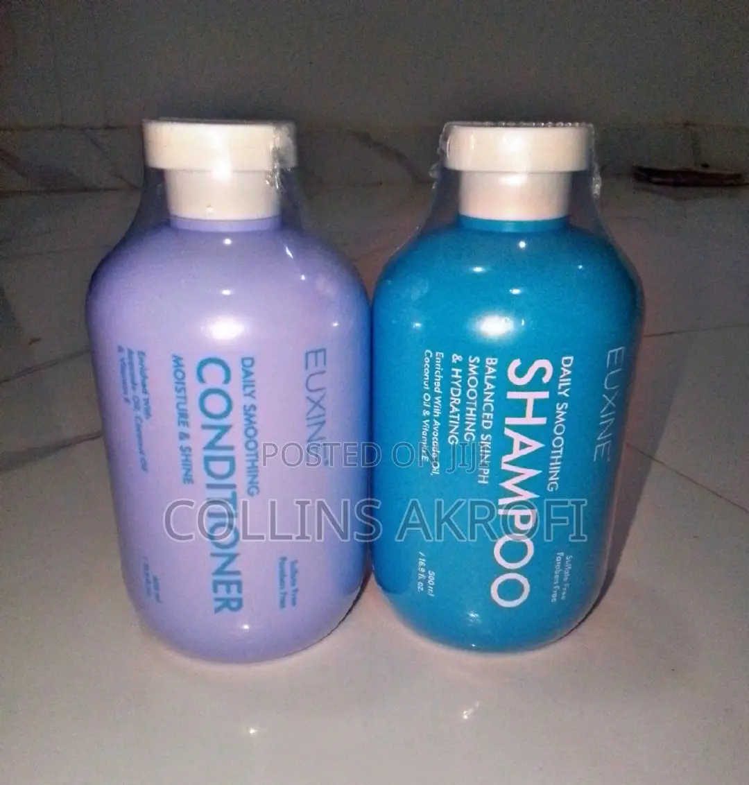Euxine Sulfate Free Daily Smoothing Shampoo And Conditioner
