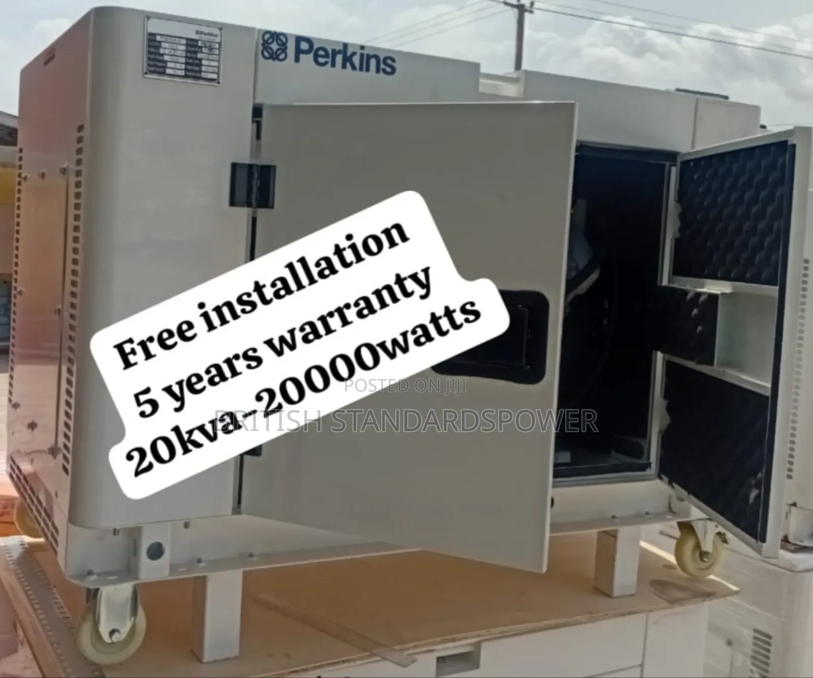 Fuel Conversing 20kva Silent Diesel Generator
