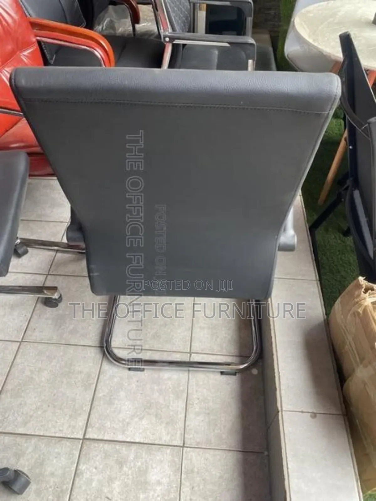 Leather Visitors Chair