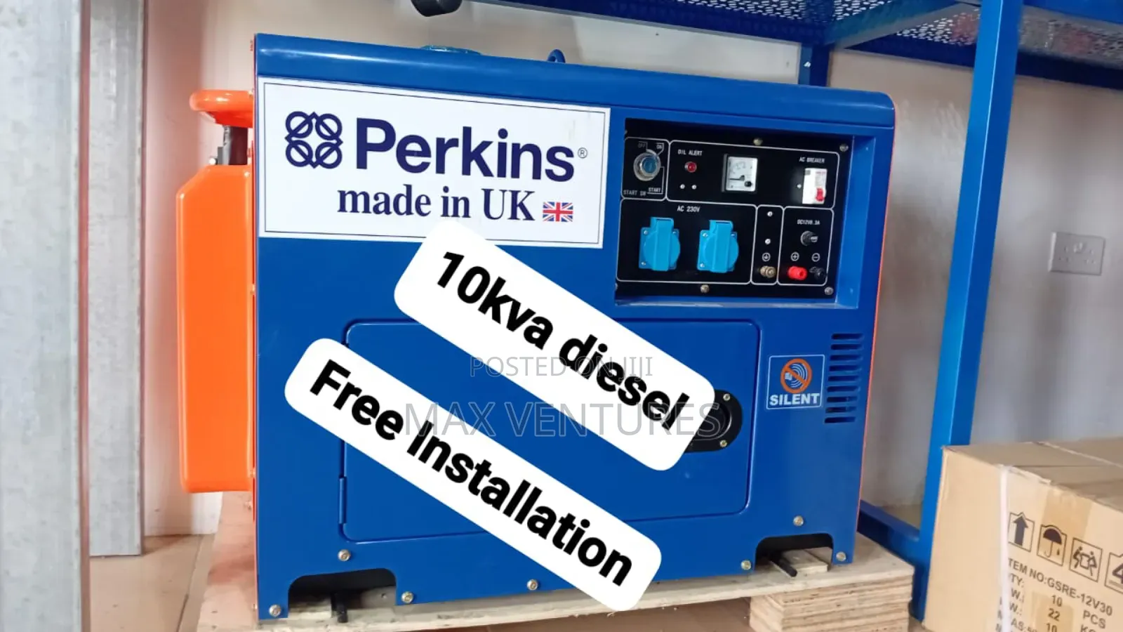 The Power to Innovate 13000watt Diesel Perkins Power Backup