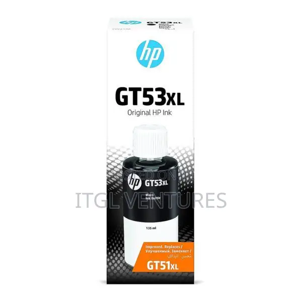 Hp Gt53xl Black Original Ink