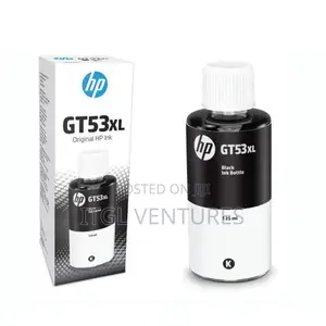 Hp Gt53xl Black Original Ink