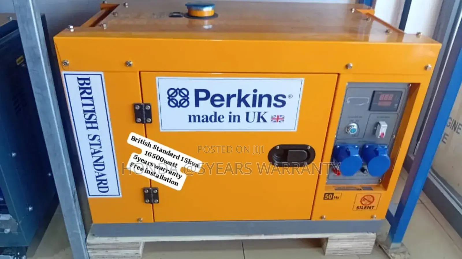 Sense Electric Flow With 15kva 16500watt Perkins Generator