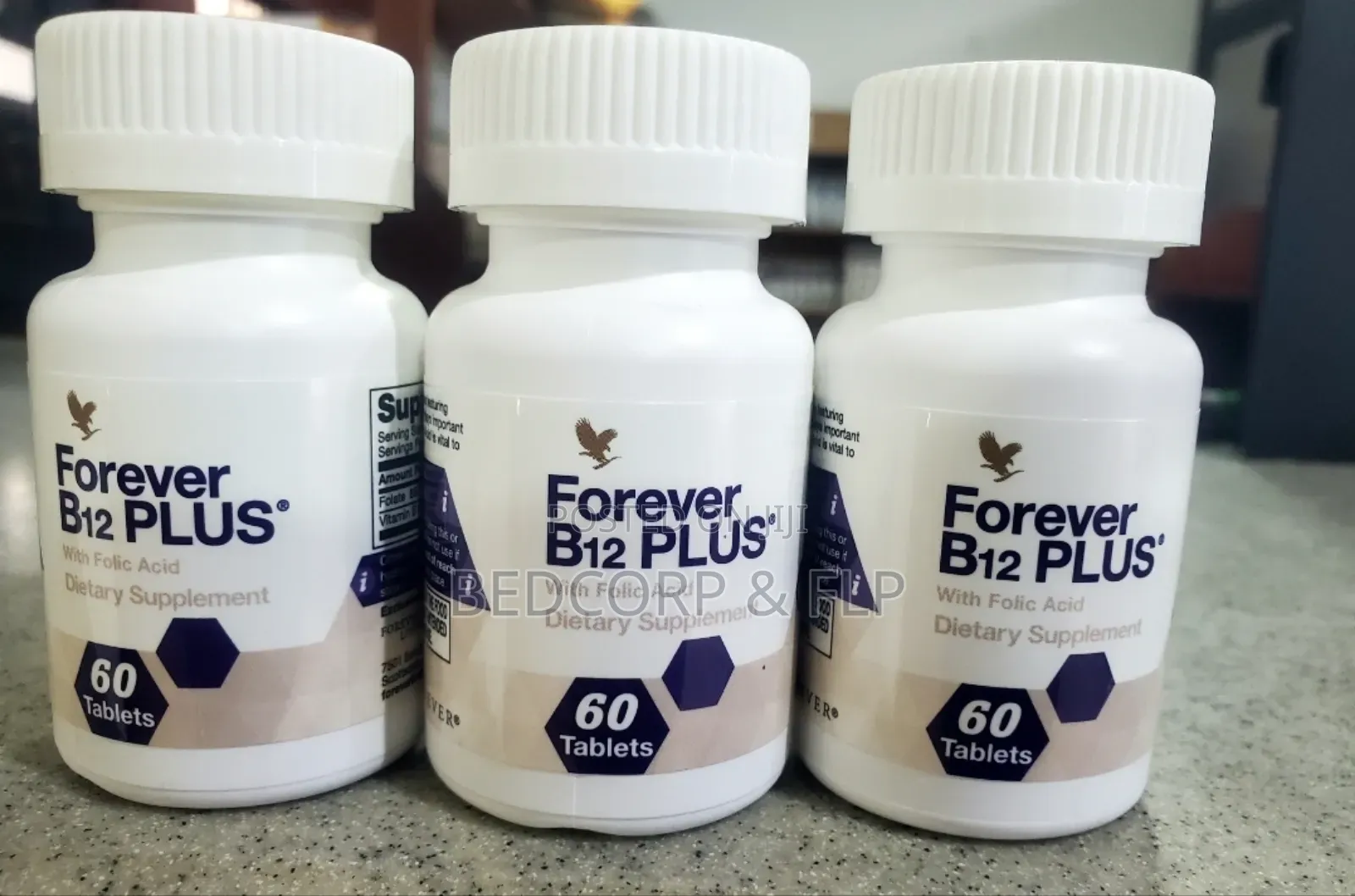 Forever B12 Plus 60 Tabs Organic Formula