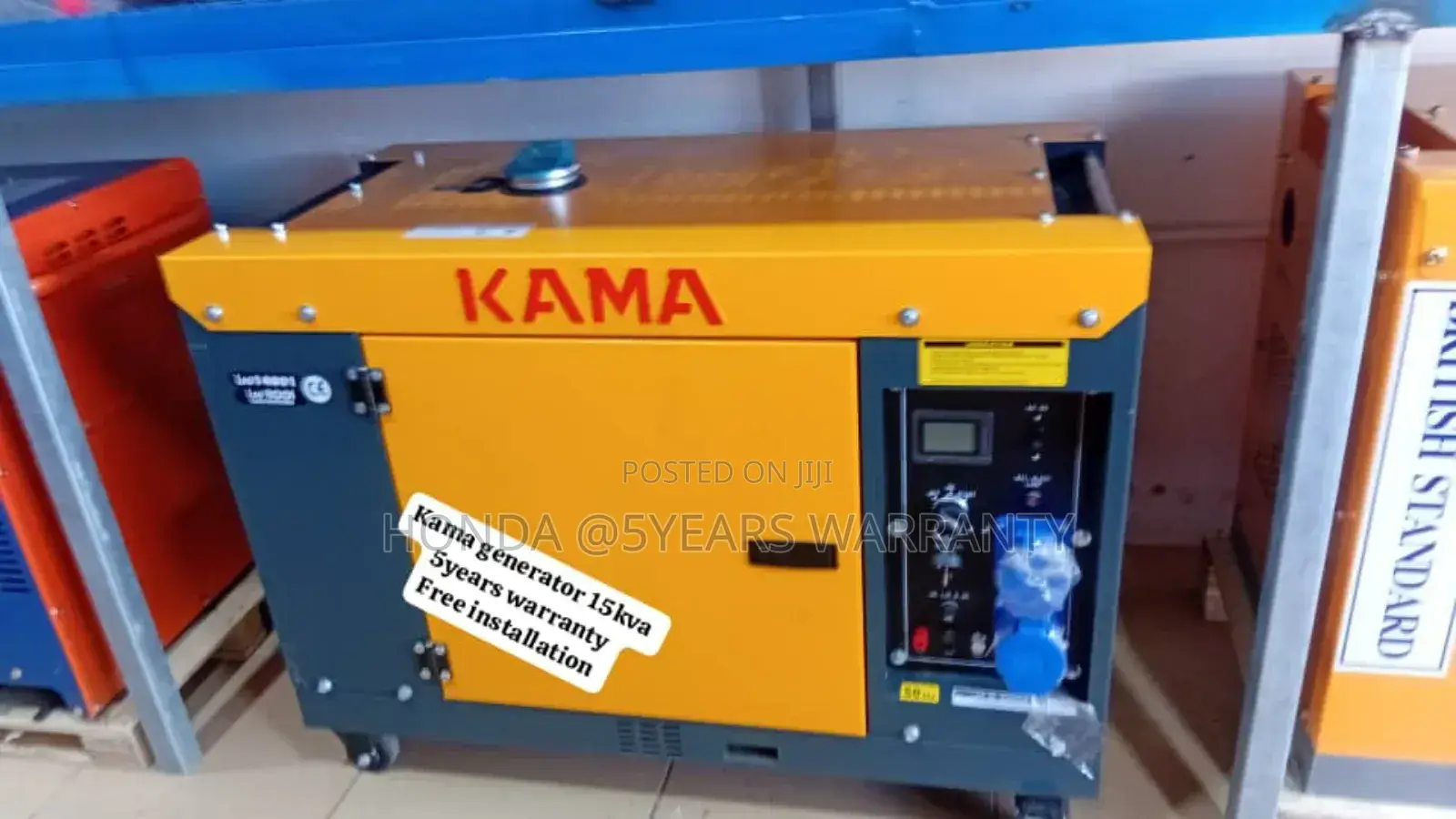 Simplify Electric Flow With Kama 15kva 16500watt Generator