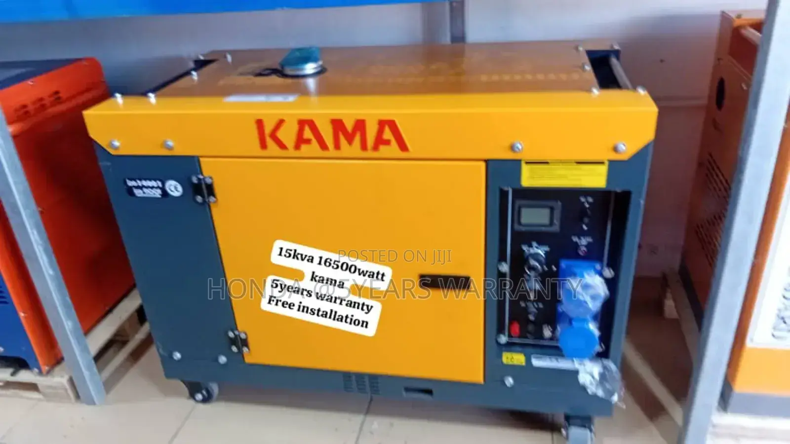 Soar With Electric Energy 15kva 16500wat Kama Generator 15kv