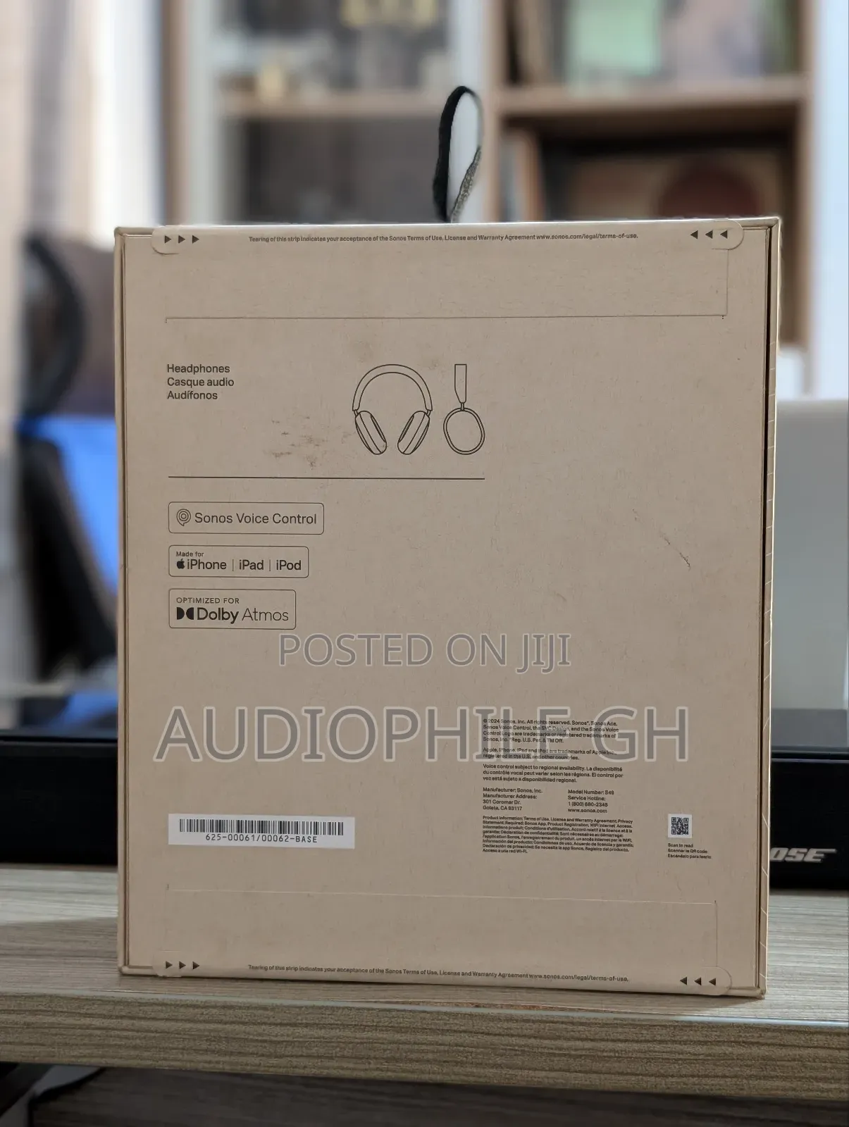 Sonos Ace Wireless Headphones With Noise Cancellation