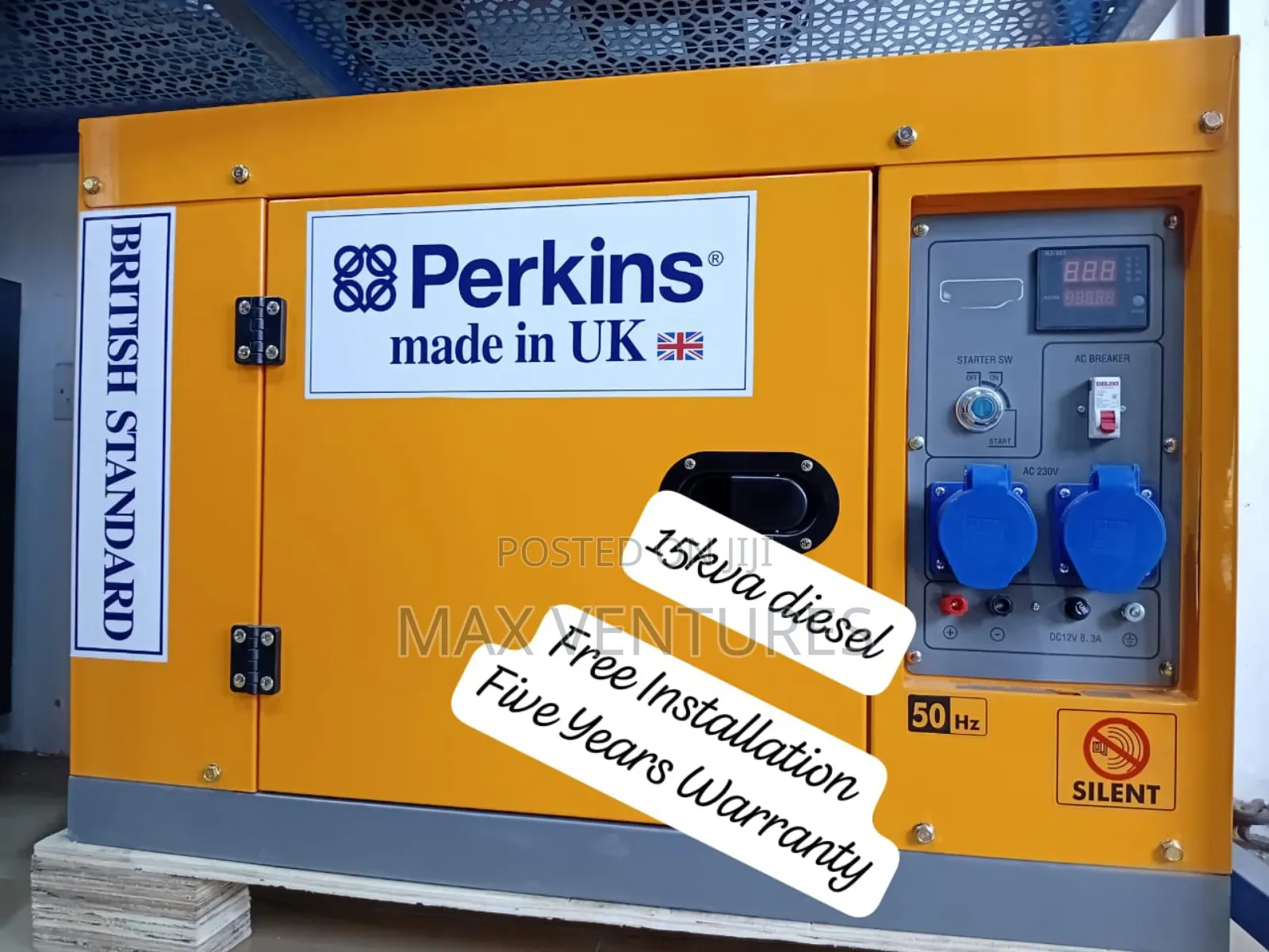 Perkins Diesel 15kva Generator to Power Your World