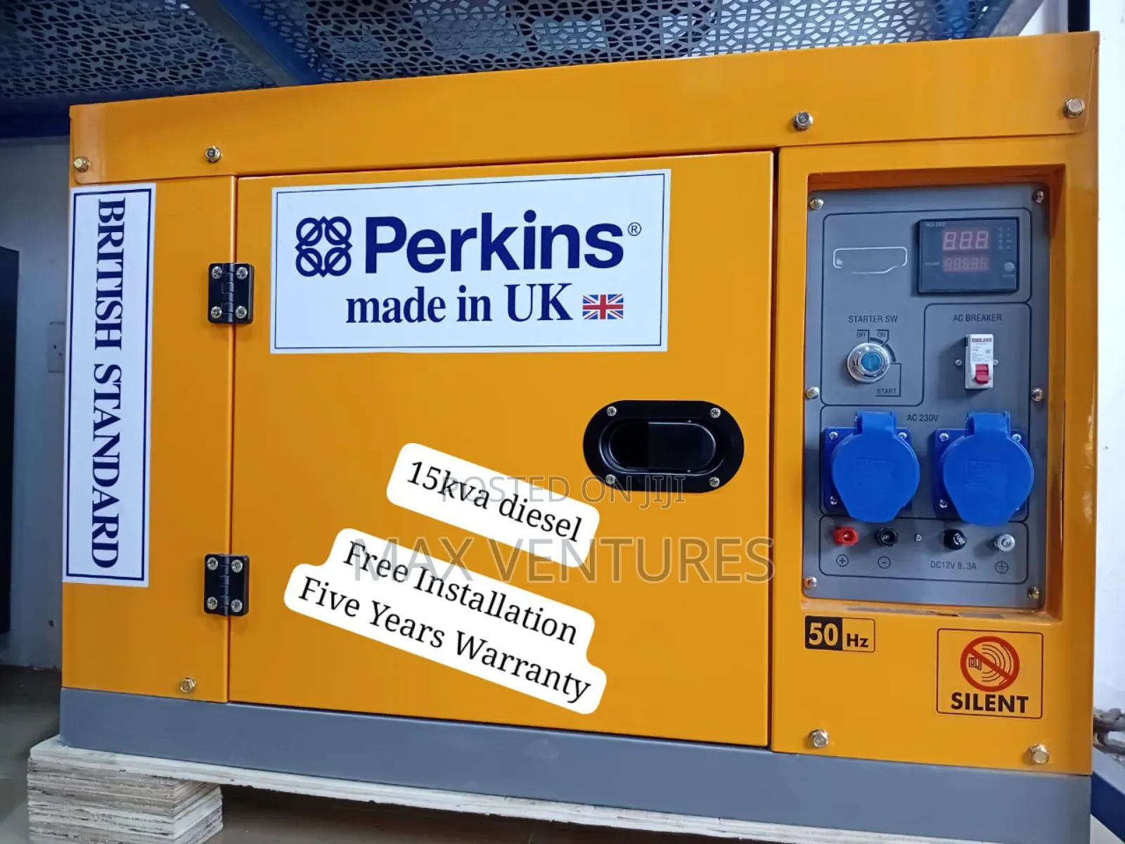 Perkins 15kva 16500watts Power to Untie and Sustainable