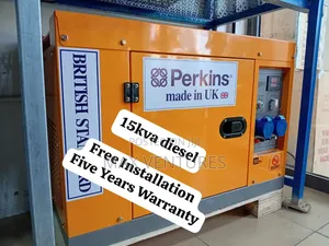 15kva 16400watts Diesel Powered Generator for Environment