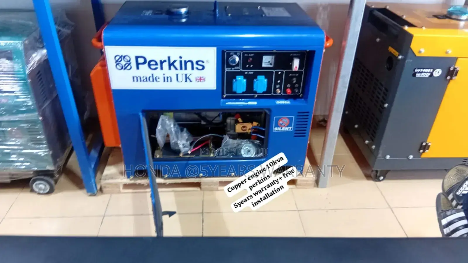 Swirl Electric Energy With Perkins 10kva 13000watt Diesel