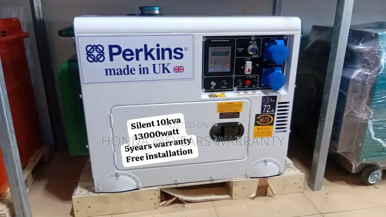 Transmit Electric Power With Diesel 10kva Perkins 13000watt
