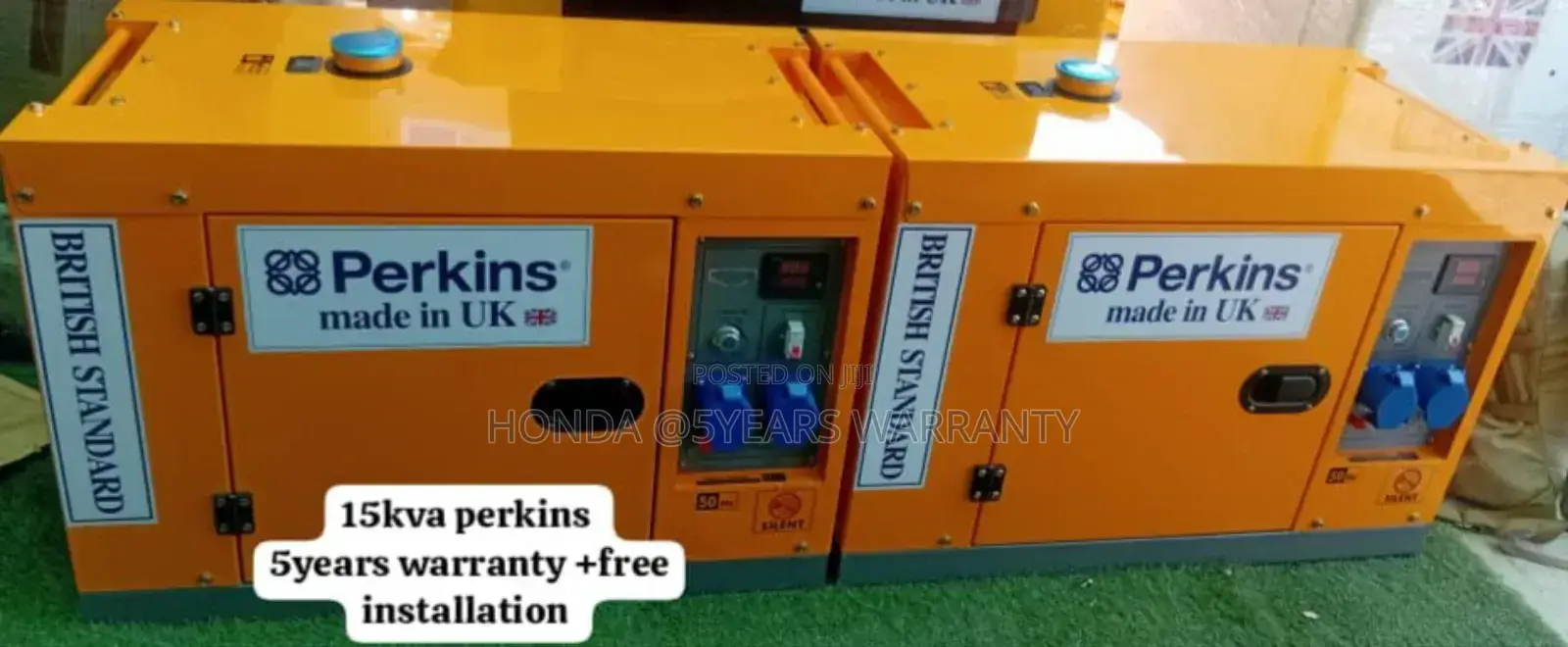 Unblock Electric Flow With Perkins 16500watt 15kva Generator