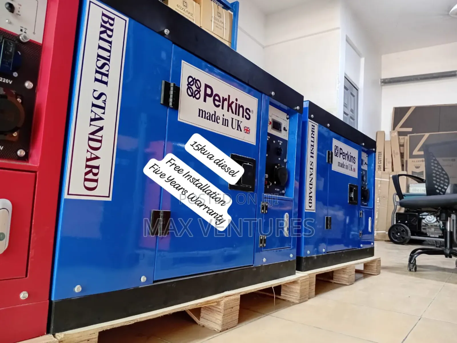 Perkins 15kva Diesel Powered for Outdoor Adventures