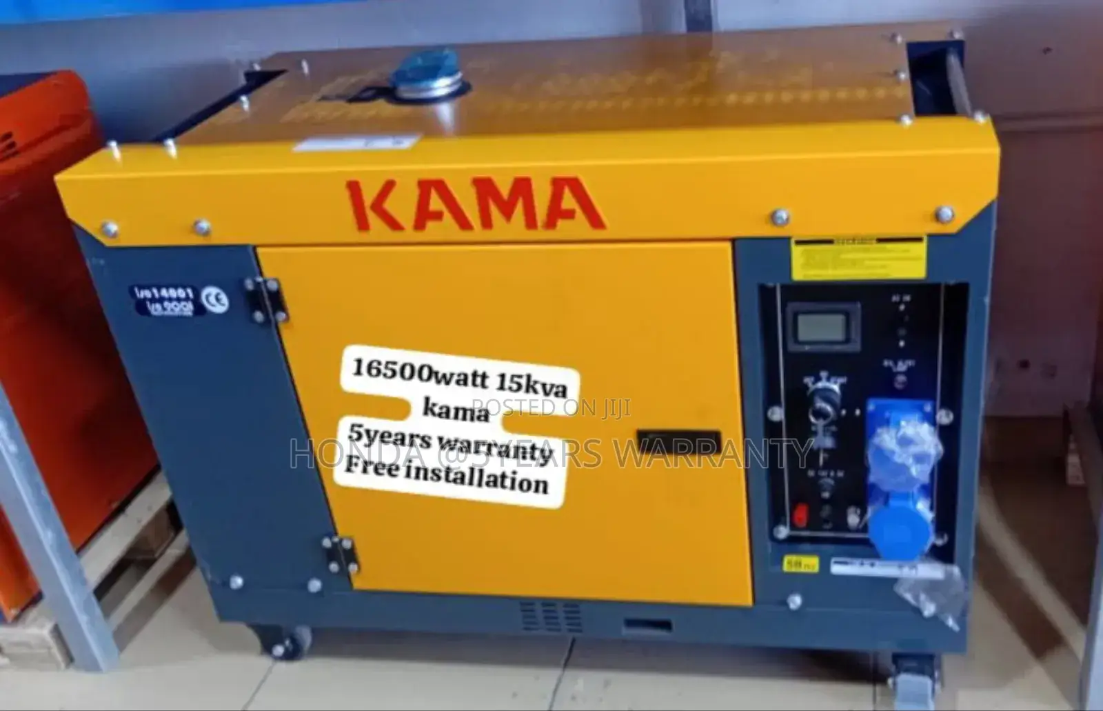 Vitalize Electric Power With Kama 15kva 16500watt Generator