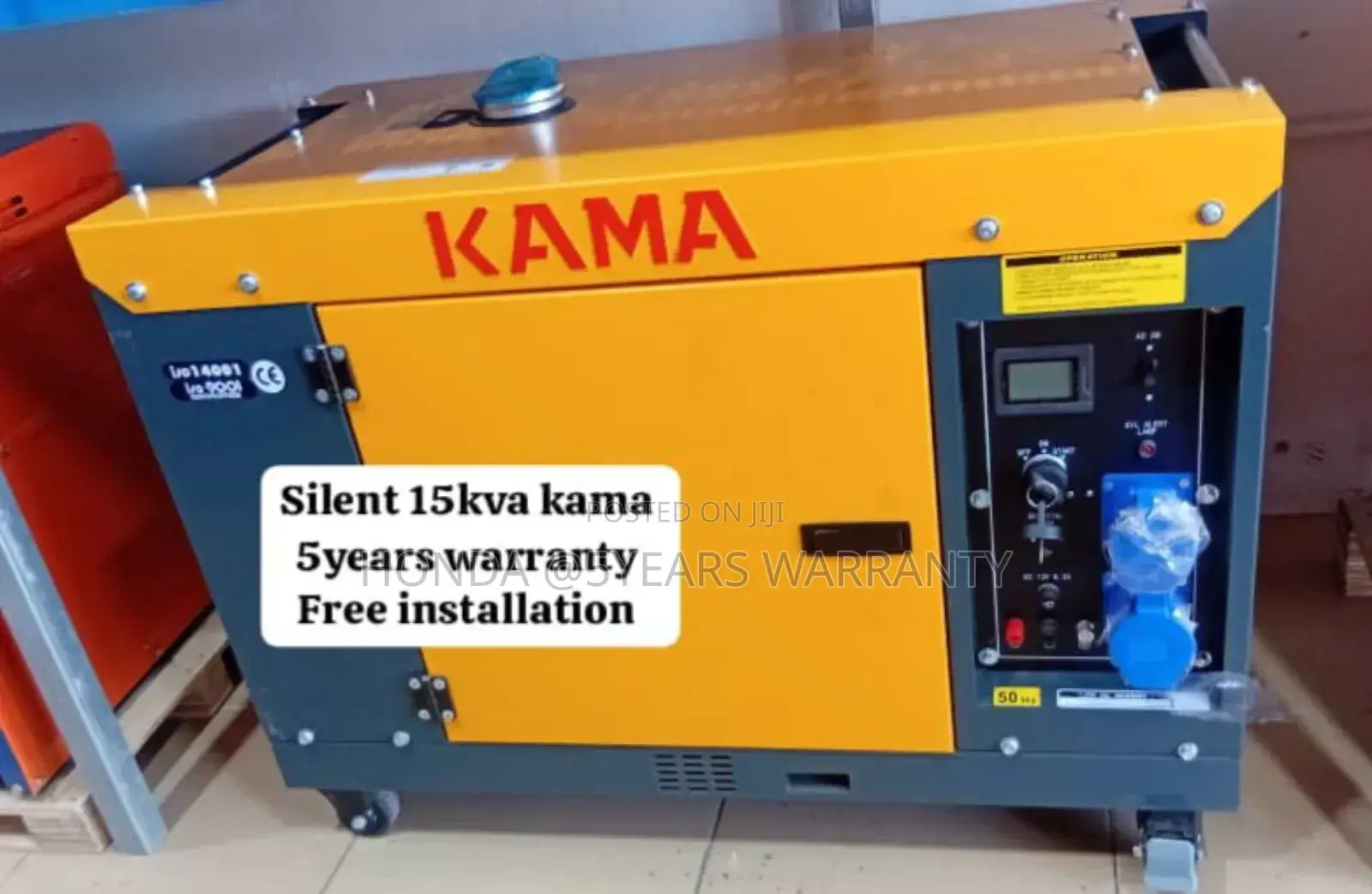 Witness Electric Flow Kama 15kva Generator 16500watt 15kva