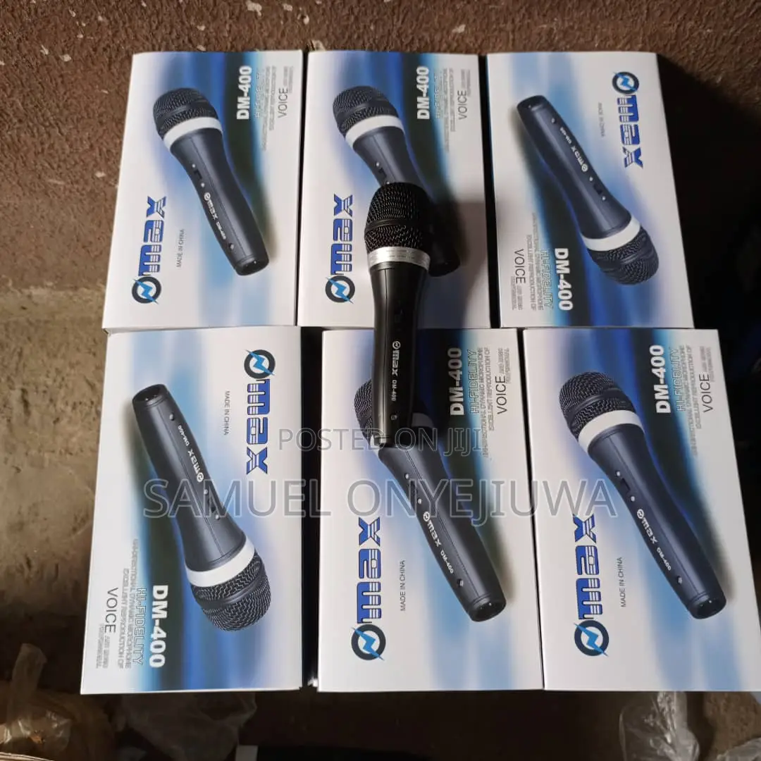 Omax Wired Microphone Dm-400
