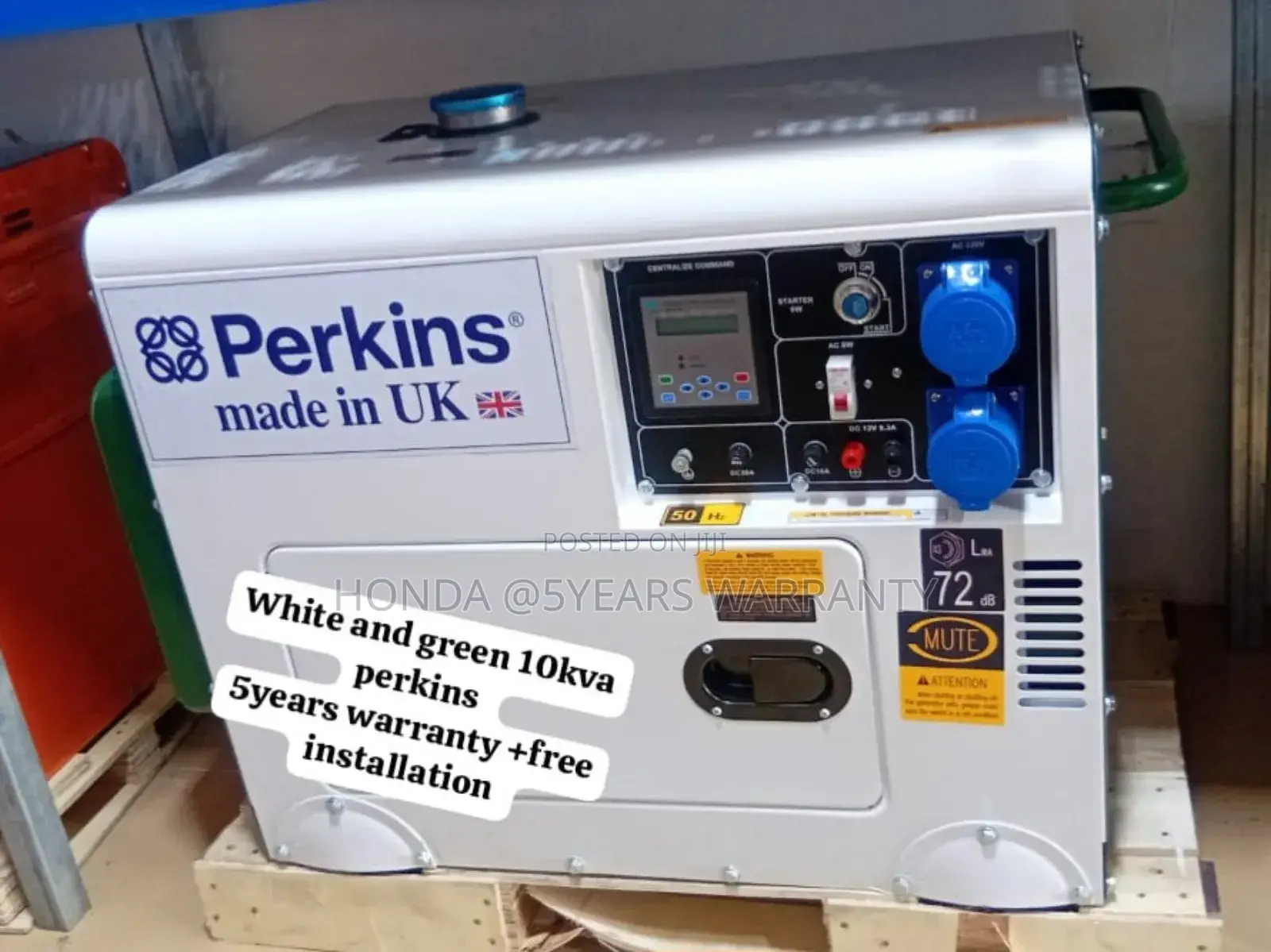 Approach Electric Energy Perkins 10kva 13000watt Diesel 10kv