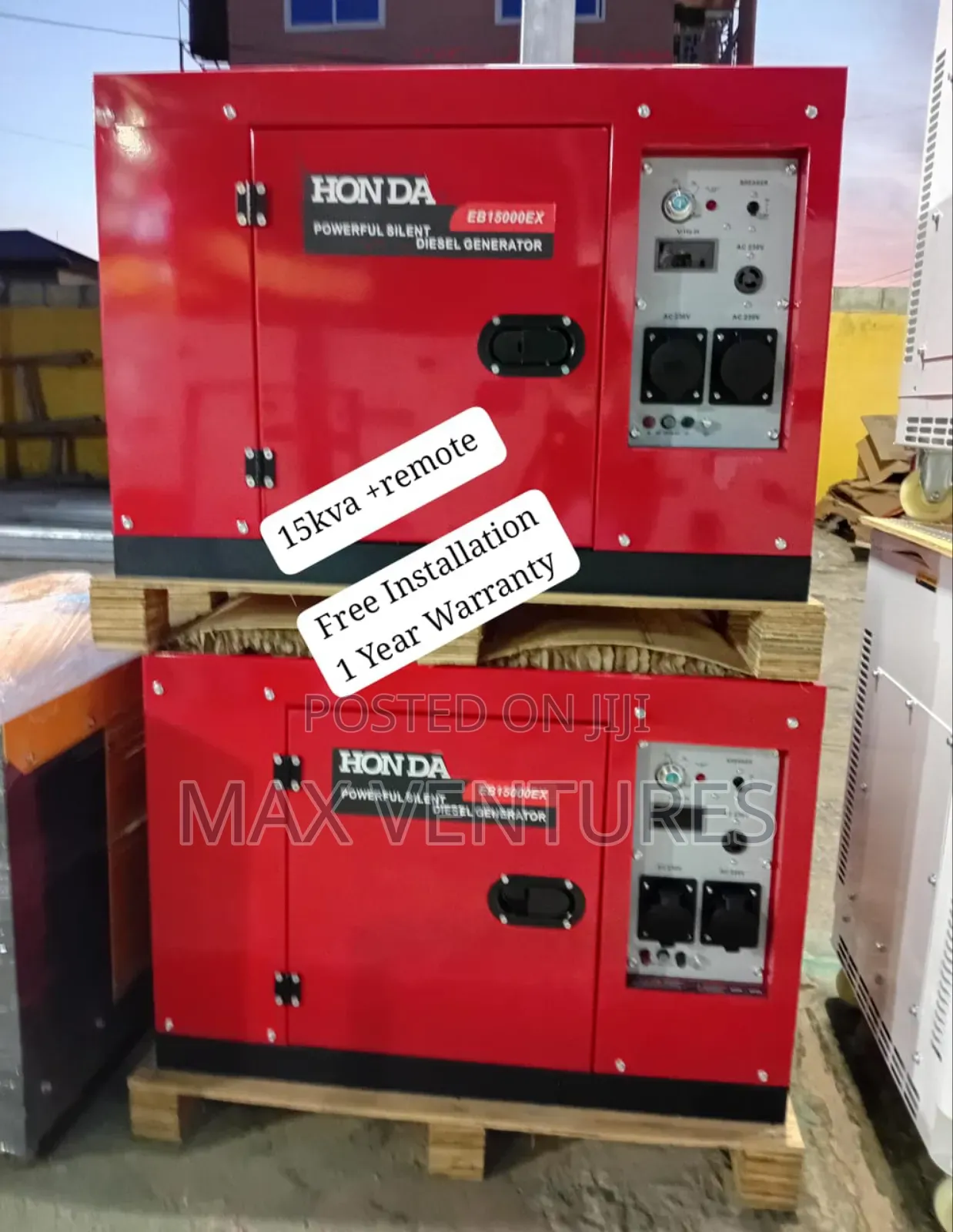 Honda Diesel 16500watts Volt Electrifying Your World